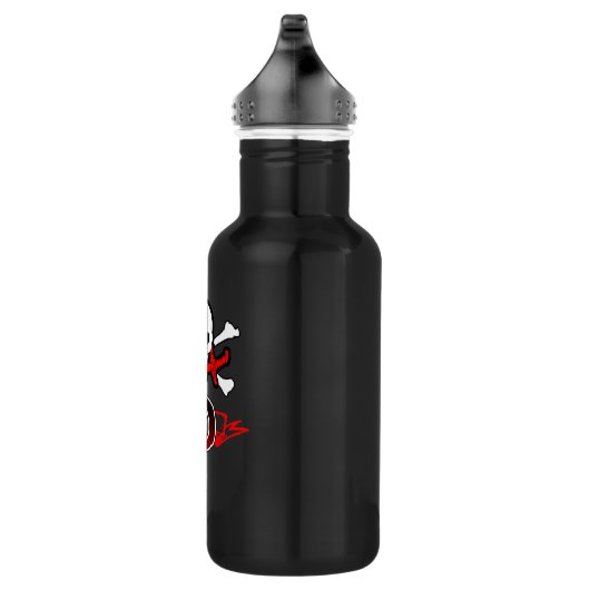 Jolly Roger P Monogram Initiaal Waterfles (Rechts)