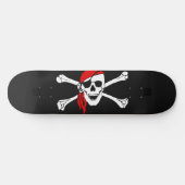 Jolly Roger Persoonlijk Skateboard (Horizontaal)