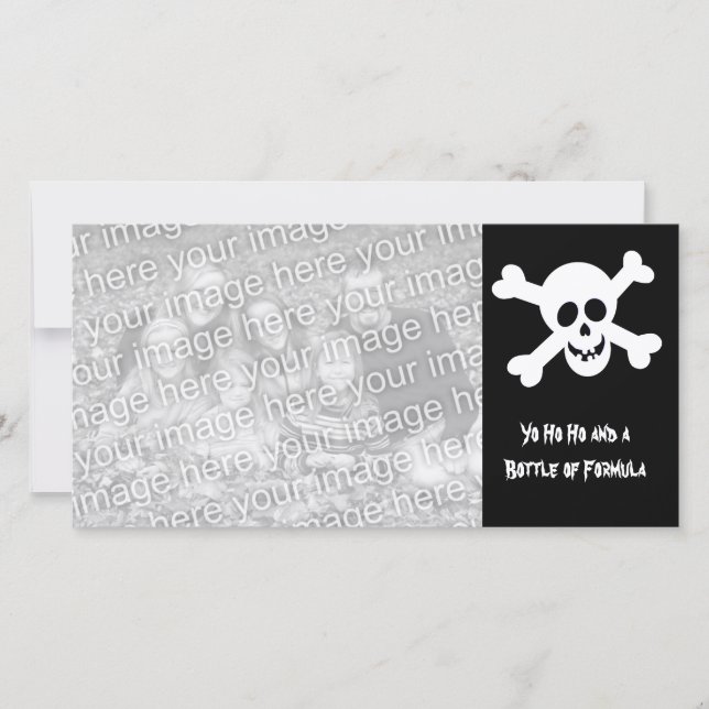 Jolly Roger Photo Card (Voorkant)