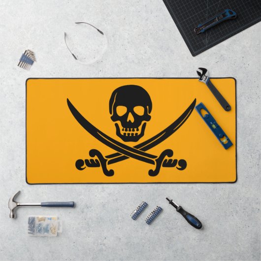 Jolly Roger Piraat Bureaumat (Werkstation)