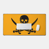 Jolly Roger Piraat Bureaumat (Keyboard & Muis)