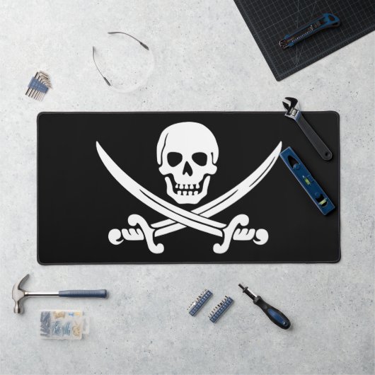 Jolly Roger Piraat Bureaumat (Werkstation)