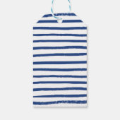 Jolly Roger Pirate Ahoy Matey Verjaardagsfeestje g Cadeaulabel (Achterkant)