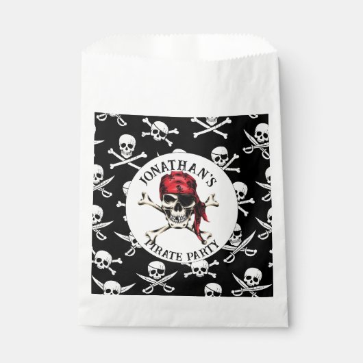 JOLLY ROGER PIRATE BEDANKZAKJE (Voorkant)
