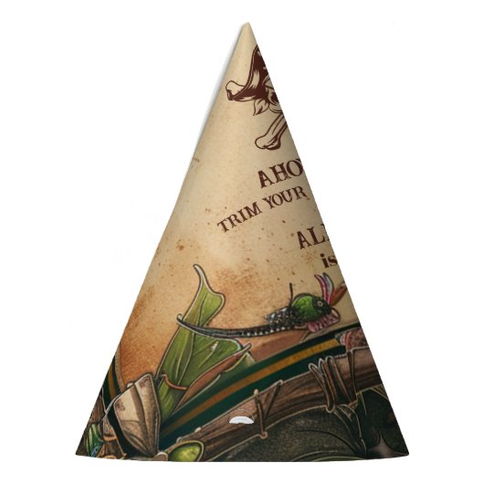 Jolly Roger Pirate Birthday Party Feesthoedjes (Links)