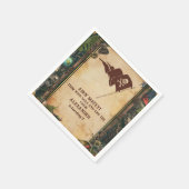 Jolly Roger Pirate Birthday Party Servet (Hoek)