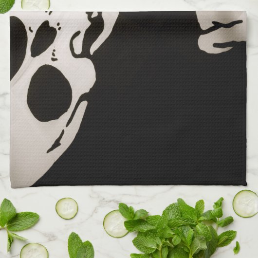 Jolly Roger Pirate Cloth Flag 16 x 24 inch Theedoek (Gevouwen)