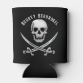 Jolly Roger Pirate Day Blikjeskoeler (Achterkant)