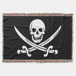 Jolly Roger Pirate Flag Deken