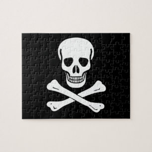 Jolly Roger Pirate Flag Legpuzzel