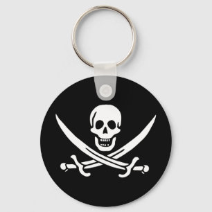 Jolly Roger Pirate Flag Sleutelhanger