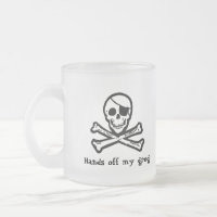Jolly Roger Pirate Grog Frosted Mok