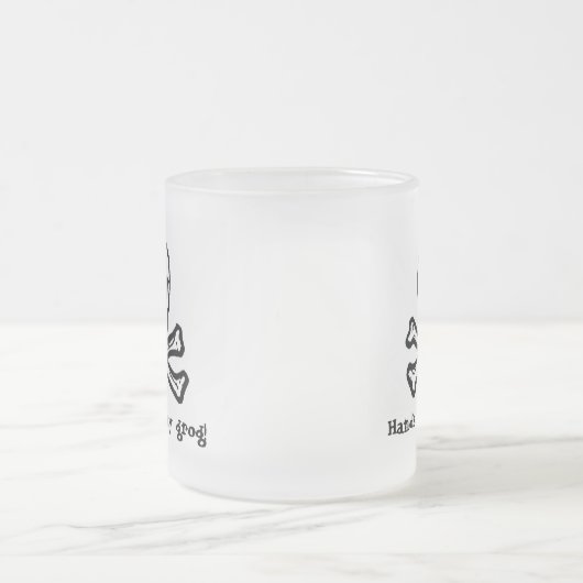 Jolly Roger Pirate Grog Frosted Mok (Center)