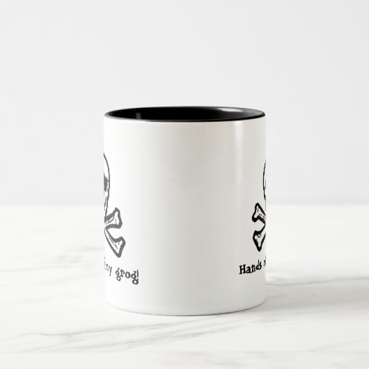 Jolly Roger Pirate Grog Mok (Center)