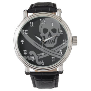 Jolly Roger Pirate Horloge