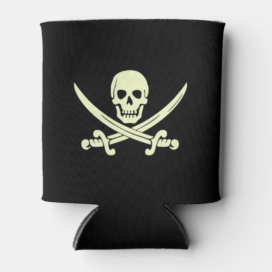 Jolly Roger Pirate Koelbox Blikjeskoeler (Voorkant)
