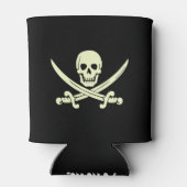 Jolly Roger Pirate Koelbox Blikjeskoeler (Achterkant)