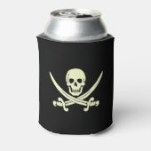 Jolly Roger Pirate Koelbox Blikjeskoeler (Blikje Achterkant)