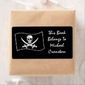 Jolly Roger Pirate Label (Insitu)