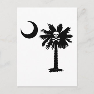 Jolly Roger Pirate Palmetto Briefkaart