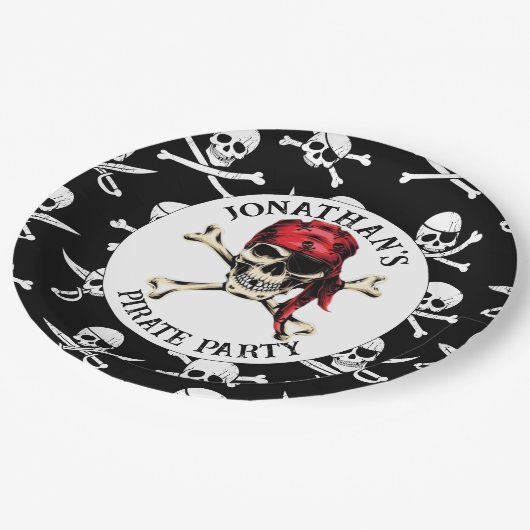 JOLLY ROGER PIRATE Paper Bord (Gekanteld)