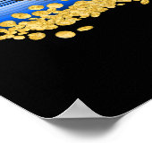 Jolly Roger, Pirate Ship & Pirate's Chest Poster (Hoek)