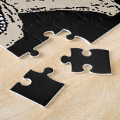 Jolly Roger Pirate Skull Botten Red Bandanna Legpuzzel (Zijkant)