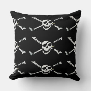 Jolly Roger Pirate Skull Pattern Sierkussen