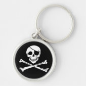 Jolly Roger Pirate Sleutelhanger (Voorkant)