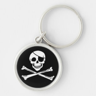 Jolly Roger Pirate Sleutelhanger