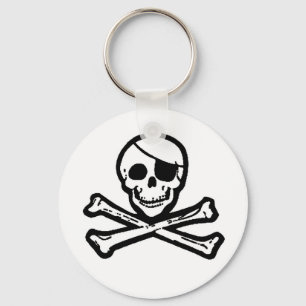 Jolly Roger Pirate Sleutelhanger