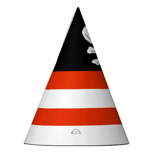 Jolly Roger Pirate Verjaardag Feesthoedjes (Links)