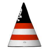 Jolly Roger Pirate Verjaardag Feesthoedjes (Rechts)