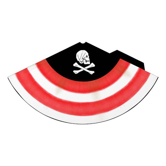 Jolly Roger Pirate Verjaardag Feesthoedjes (Voorkant)