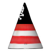 Jolly Roger Pirate Verjaardag Feesthoedjes (Rechts)