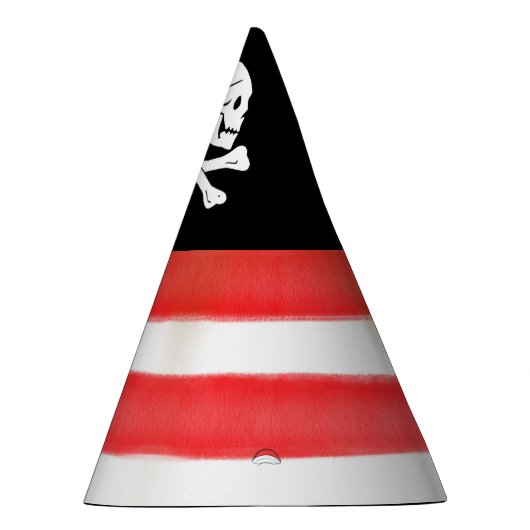 Jolly Roger Pirate Verjaardag Feesthoedjes (Rechts)