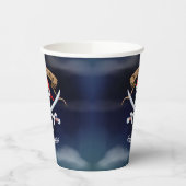 Jolly Roger Pirate verjaardagsfeestje Papieren Bekers (Links)