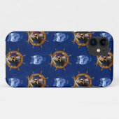 Jolly Roger Pirate Wheel Case-Mate iPhone Case (Achterkant (horizontaal))