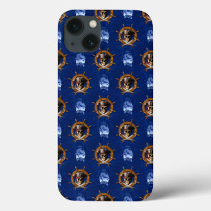 Jolly Roger Pirate Wheel iPhone 13 Hoesje