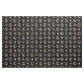 Jolly Roger Pirate Wheel Stof (Fat Quarter)
