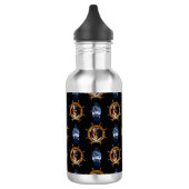 Jolly Roger Pirate Wheel Waterfles (Links)