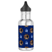 Jolly Roger Pirate Wheel Waterfles (Links)