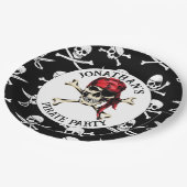 JOLLY ROGER  PIRATEN Papieren Bord (Gekanteld)