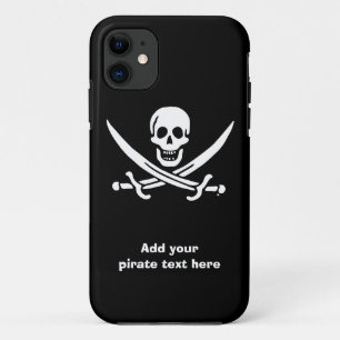 Jolly roger piratenvlag Case-Mate iPhone case