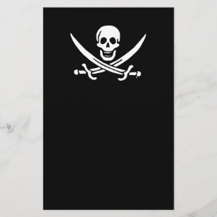 Jolly roger piratenvlag flyer