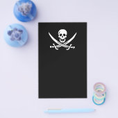 Jolly roger piratenvlag flyer (Enkel)