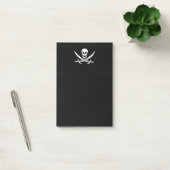 Jolly roger piratenvlag post-it® notes (Kantoor)