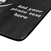 Jolly roger piratenvlag snijplank (Hoek)