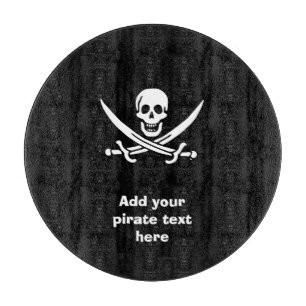 Jolly roger piratenvlag snijplank