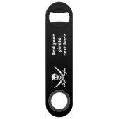 Jolly roger piratenvlag speed flessenopener (Voorkant)